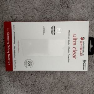InvisibleShield Ultra clear film screen protector samsung galaxy note 10